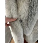 L and B classics Faux fur winter coat size M/L see measurement no size tag white Gray Size M Photo 3