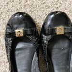 Tory Burch Eddie Bow Patent Leather Ballerina Flats Photo 7