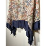 Hayden Sleeveless Ruffle Cottagecore Floral Paisley Boho Romantic Size Small Photo 2