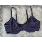 NWOT Le Mystere women's size 34C purple lined bra Retails $69 Photo 3
