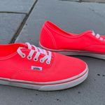 Vans Unisex Hot Neon Pink Sneakers Low Top, Lace Up U.S. Men's 6.5 U.S. Women 8 Photo 4