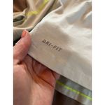 Nike Pullover Womens Medium Light Blue Green Running Dri Fit Athletic 1/2 Zip Photo 4