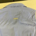 Columbia Periwinkle Short Sleeve Button Down Women's Size M Sportswear Photo 3