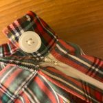 Aerie Women’s  Plaid Red/Green Pleated Skirt Sz Medium Runs Small academia Photo 3