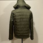 Aeropostale  Womens Full Zip Olive Green Puffer Jacket Photo 2