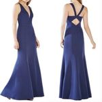 BCBGMAXAZRIA NWT BCBG MaxAzria Riva gown in Deep Navy Photo 1