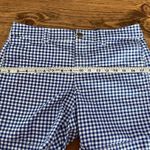 Old Navy Gingham Shorts Blue White Stretch Size 6 Like New Photo 6