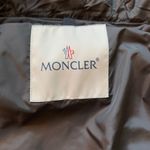 Moncler Long Goose Down Puffer Gray Parka with Removable Hood Size S Photo 9