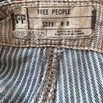 Free People Boyfriend Shortall in Americana Combo Floral Denim Overalls Photo 3