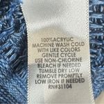 kim rogers blue loose knit cardigan sweater size XL Photo 5