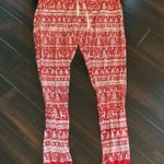 Little Sleepies Christmas Pajama Pants Red Size M Photo 1