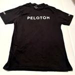 Peloton  Womens Size Medium Black Short Sleeve Shirt Century 100 Cycling Athletic Photo 0