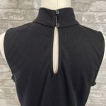 Buckle Black Sleeveless Bodysuit Photo 3