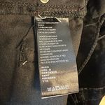 Free People  Stella Black Velvet High-Rise Skinny Jeans size 28 NWT Photo 11