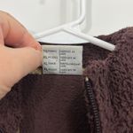 Columbia  Large Brown Teddy Fleece Long Sleeve Full Zip Jacket Photo 5