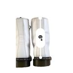 Dr. Martens  1460 White Leather Matte Eight Eye Combat Boots Women's US Size 10 Photo 9