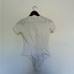 Fleur de mal White Short Sleeve Bodysuit Photo 1