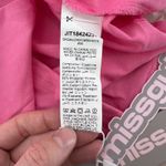 Missguided Women XS Embroidered Logo Oversize Short Sleeve T-Shirt Pink NWT Photo 5