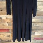 Orvis Black Mock Neck Maxi Dress Size Small Photo 1