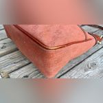 Dooney & Bourke Purse Orange Logo Canvas Monogram Hobo Bag Photo 3