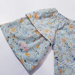 LAIA Eyelet Ditsy Floral Blouse Size M Photo 3