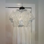 Nadine Merabi Hattie White Jumpsuit Size XL Photo 4