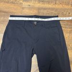 prAna  Halle Straight Pant Womens 8 Charcoal Roll Tab Low Rise Stretch Hiking Photo 3