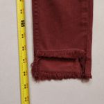 Lucky Brand  Red Ava Skinny Y2K Fringe Skater Girl Bella Swan Electric Punk 0/25 Photo 13