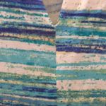 Cable & Gauge FINAL MARKDOWN  watercolor stripe top Small Photo 3