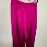 INC  Pink Satin Pants Bow Tie at Ankle Party Pants Sz 4 Photo 4