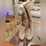 Aquatalia  Tan Suede Boots Photo 1
