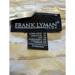 Frank Lyman Design Open Cardigan Size 12 Cream And Textured‎ Photo 3