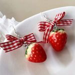Lemon & Strawberry Earring Bundle Yellow Photo 4