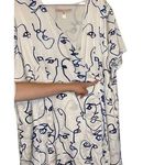 Hutch Printed Rosa Dress Short Sleeve Surplice V-Neck Tie-Waist Hi-Lo Dress 2X Photo 2