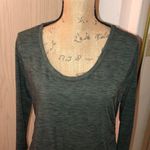 Liz Lange  Green and grey maternity dress. Photo 1