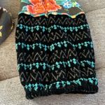 Johnny Was  Workshop velvet trim blouse. Size S Photo 4