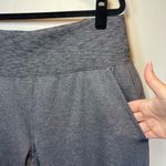 Athleta  Womens Venice High Rise Jogger Pants Gray Heather Athletic Zip Pocket XL Photo 4