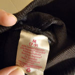 No Boundaries  Y2K Black and Gray Pinstripe Medium Junior Jeggings Photo 4