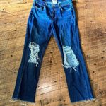 L'Agence L’Agence Jordan high rise distressed 28 cropped straight jeans Photo 2