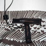 BCBGMAXAZRIA BCBG Maxazira dress side zip 6 fit flare sleeveless mini brown white v neck Photo 10