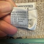 Christopher & Banks Cream and Black Cardigan Sweater
Vintage hand embroidered Photo 4