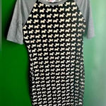 LuLaRoe  Scottie Dog Dress Tshirt Size‎ Small S Excellent Condition Photo 0