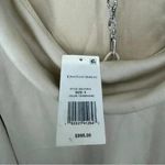 Jonathan Simkhai Caitlyn Champagne Satin Gown Open Back Dress NWT Women’s 4 Gold Photo 13