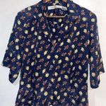 Josephine Chaus Vintage button down floral blouse - size 12 Photo 0