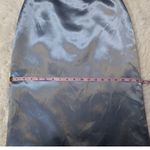 American Vintage Y2K Vintage Long Formal Satin Straight Maxi Skirt Blue Size XS Photo 3