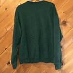 Mama floral graphic forest green pullover crewneck sweatshirt Size L Photo 3