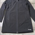 Avalanche  Black Softshell Long Jacket Photo 5