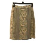Vintage Platinum Dorothy Schoelen Skirt Set Jacket Top Short Long Skirts 3 pcs S Tan Photo 4