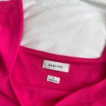 Aritzia Babaton Bright Pink Square Neck Bodysuit Size S Photo 2