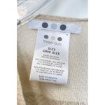 Three Dots ‎ Poncho Wrap One Size Neutral Miranda Plaid Cashmere Blend Fringe Photo 1